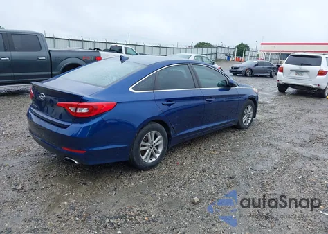 2015 Hyundai Sonata Se из США, поврежденный, VIN 5NPE24AF0FH190078